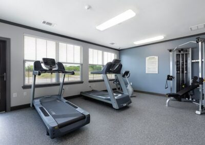 The Pointe at Crestmont fitness center